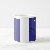 私がマグをいかに来たか コーヒーマグカップ (中央)