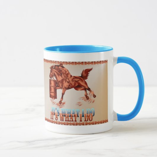 私がマグをする何バレルRacing_It マグカップ (右)