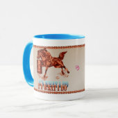 私がマグをする何バレルRacing_It マグカップ (正面左)