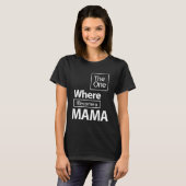 私がママのお母さんプレゼントになるところ Tシャツ (正面フル)