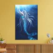 私がマーメイドに所属するキャンバスプリント キャンバスプリント (インサイチュ (リビング))