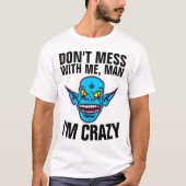 私がメンズTシャ熱狂するツでおもしろいす Tシャツ (正面)