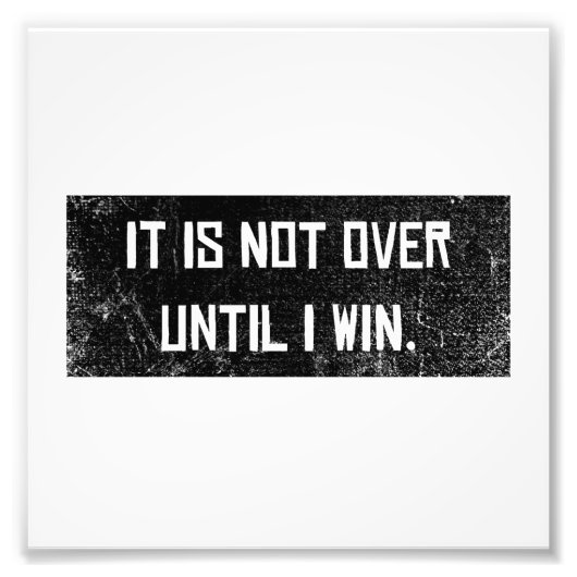 私がモチベーションを獲得するまでことわざ成功 フォトプリント (正面)