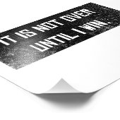 私がモチベーションを獲得するまでことわざ成功 フォトプリント (角)