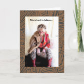 私がユーモアのある大人だと思われることを恐れて カード (正面)