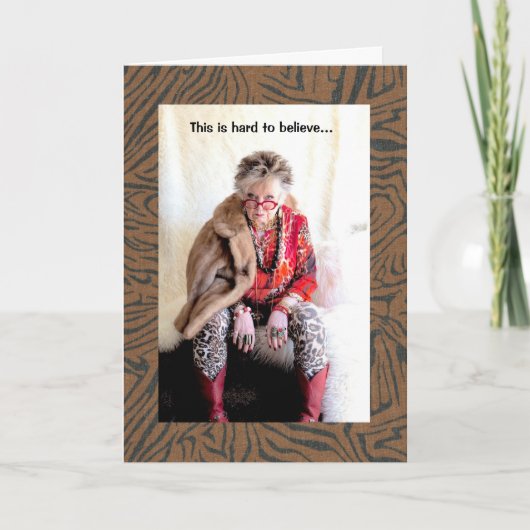 私がユーモアのある大人だと思われることを恐れて カード (正面)