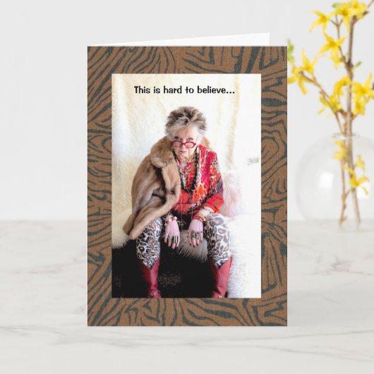 私がユーモアのある大人だと思われることを恐れて カード (黄色い花)