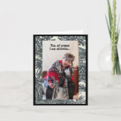 私がユーモアのある運動している証拠 カード (正面)