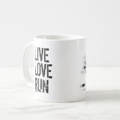 私がライトを襲ってもいいのでI走られる コーヒーマグカップ (正面左)