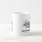 私がライトを襲ってもいいのでI走られる コーヒーマグカップ (中央)