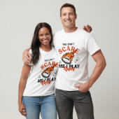 私がラグビーを怖がらせ遊ることは Tシャツ (ユニセックス)
