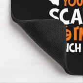 私がランチモニターのハロウィーンだって怖がらせないわ マウスパッド (コーナー)