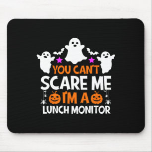 私がランチモニターのハロウィーンだって怖がらせないわ マウスパッド