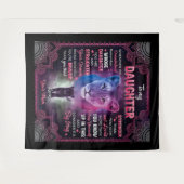 私がリオ感じンママを娘に圧倒するたびに タペストリー (正面(横))