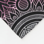 私がリオ感じンママを娘に圧倒するたびに フリースブランケット (角)