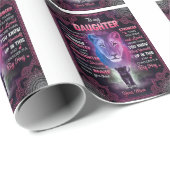 私がリオ感じンママを娘に圧倒するたびに ラッピングペーパー (ロールコーナー)