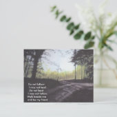 私がリードし後を追てはならないかもしれない ポストカード (スタンド正面)