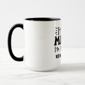 私がルールを持っている理由は私の中だ マグカップ (左)