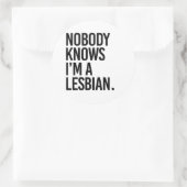 私がレズビアンだって誰も知らない ラウンドシール (バッグ)