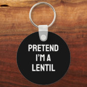 私がレンズ衣装のパーティーで面白いハロウィーンのフリ キーホルダー (正面)