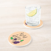 私がワインのコースターを持っている時間があります コースター (側面)