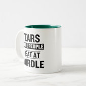 私がワードルで負かした人々の涙 マグ Funny (正面左)