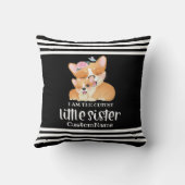 私が一番かわいいコルギ犬 クッション (裏面)