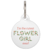 私が一番かわいい花女の結婚披露宴だ ペット ネームタグ (正面)