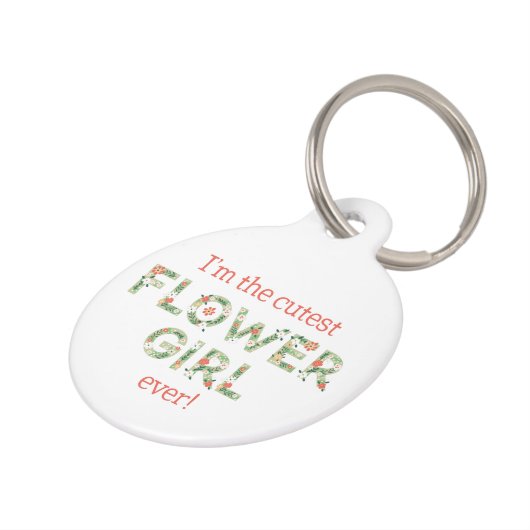 私が一番かわいい花女の結婚披露宴だ ペット　ネームタグ (側面)