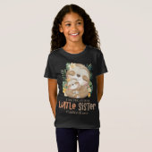私が一番可愛い妹の可愛いナマケモノカスタム Tシャツ (正面フル)