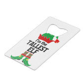 私が一番背が高い小妖精や小人 クレジットカード栓抜き (裏面アングル)