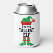 私が一番背が高い小妖精や小人 缶クーラー (缶裏面)