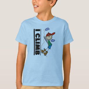 私が上る登山者 Tシャツ