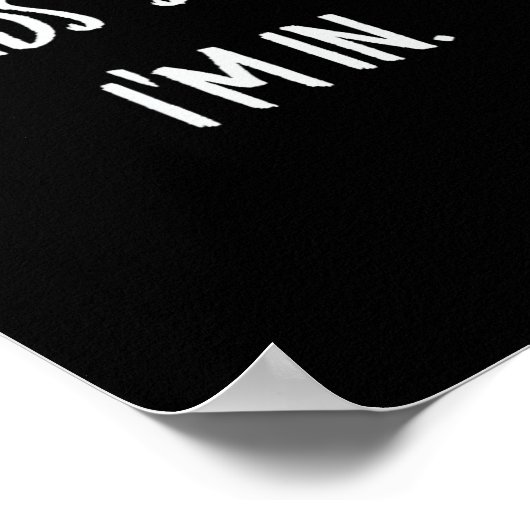 私が不気味おもしろいハロウィーン恋人秋クリーにいるサウンド ポスター (角)