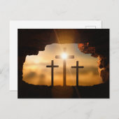 私が世界郵便はがきの光だ ポストカード (正面/裏面)