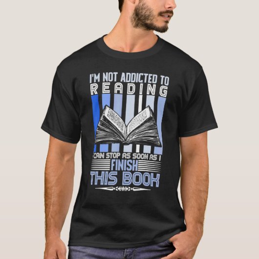 私が中毒ではない読者の本読は Tシャツ (正面)