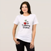 私が主役のドラマだ トライブレンドTシャツ (正面全面)