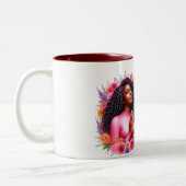 私が主賛美になる！ ツートーンマグカップ (左)