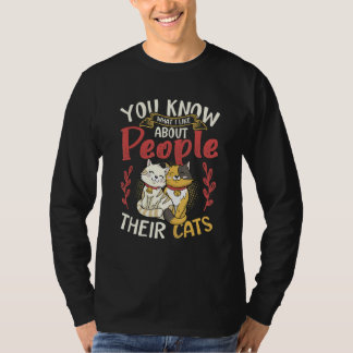 私が人について好きなことは彼らの飼っている猫 Tシャツ
