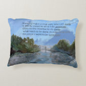 私が今いる感動的人 アクセントクッション (裏面)