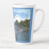 私が今いる感動的人 カフェラテマグ (右)