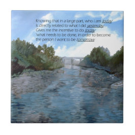 私が今いる感動的人 タイル