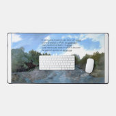 私が今いる感動的人 デスクマット (キーボード&マウス)