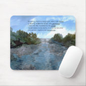 私が今いる感動的人 マウスパッド (マウス)