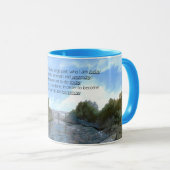 私が今いる感動的人 マグカップ (正面右)