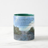 私が今いる感動的人 マグカップ (中央)