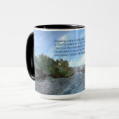 私が今いる感動的人 マグカップ (正面左)