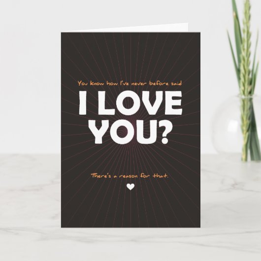 私が今までに一度もI愛をいかに言ってしまわなかったか知っていますか。 シーズンカード (正面)