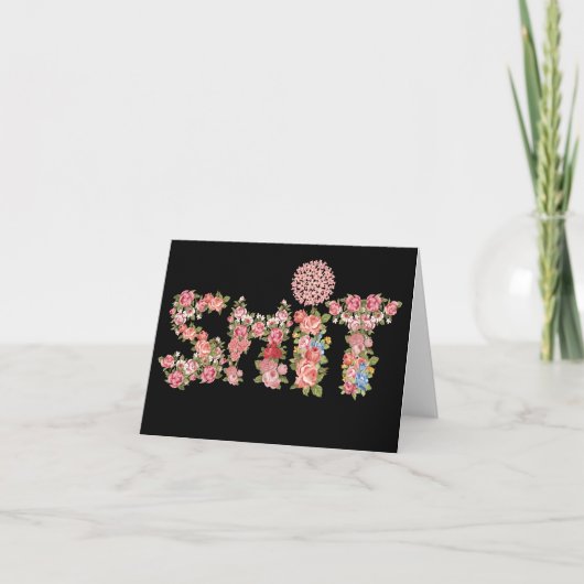 私が今まで使う最も女性のような文房具は ノートカード (正面)