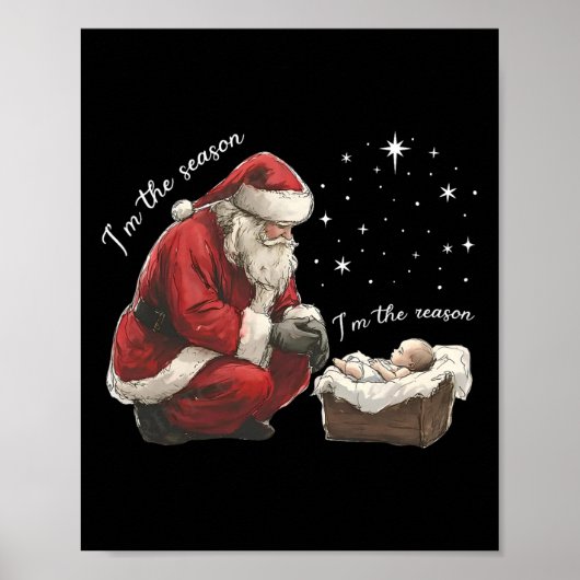 私が今シーズンだからイエス・クリスチャン・クリスチャン ポスター (正面)